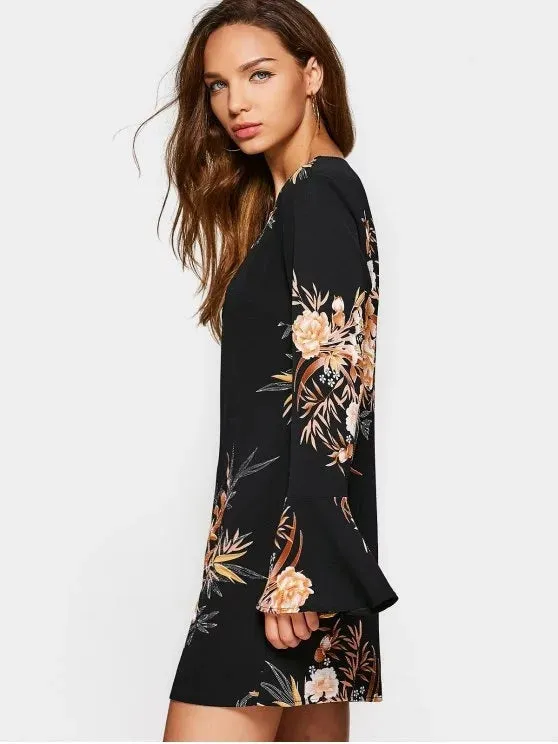 BerryBetty - Fashion Print Shift Dress