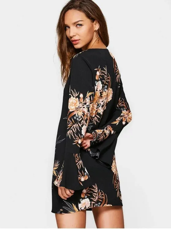 BerryBetty - Fashion Print Shift Dress