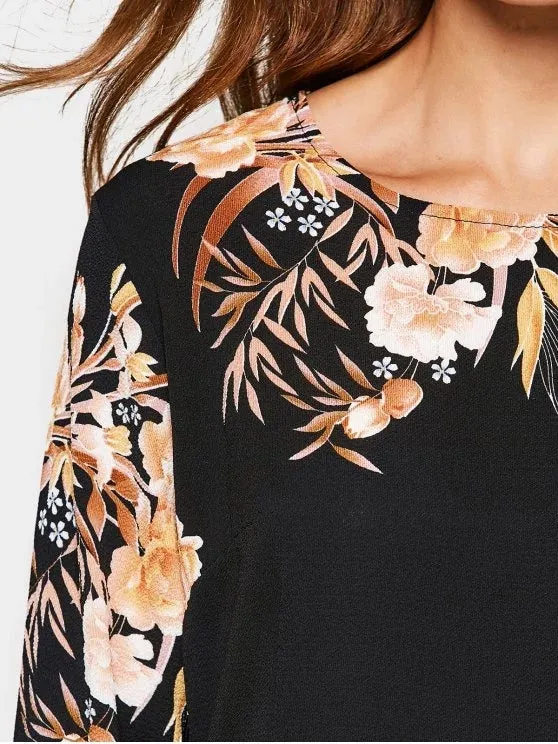 BerryBetty - Fashion Print Shift Dress