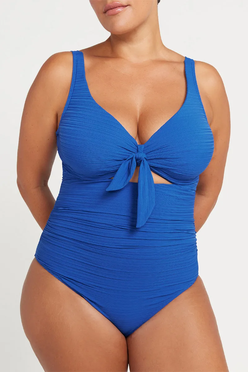 Blue Aria Cezanne D - E Cup Underwire One Piece