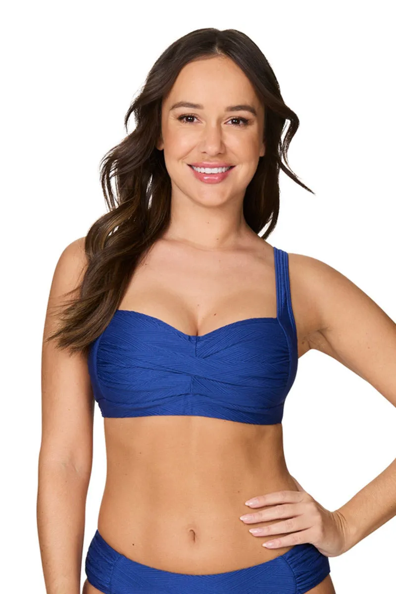 Blue Gamma Texture Joanne Bikini Set