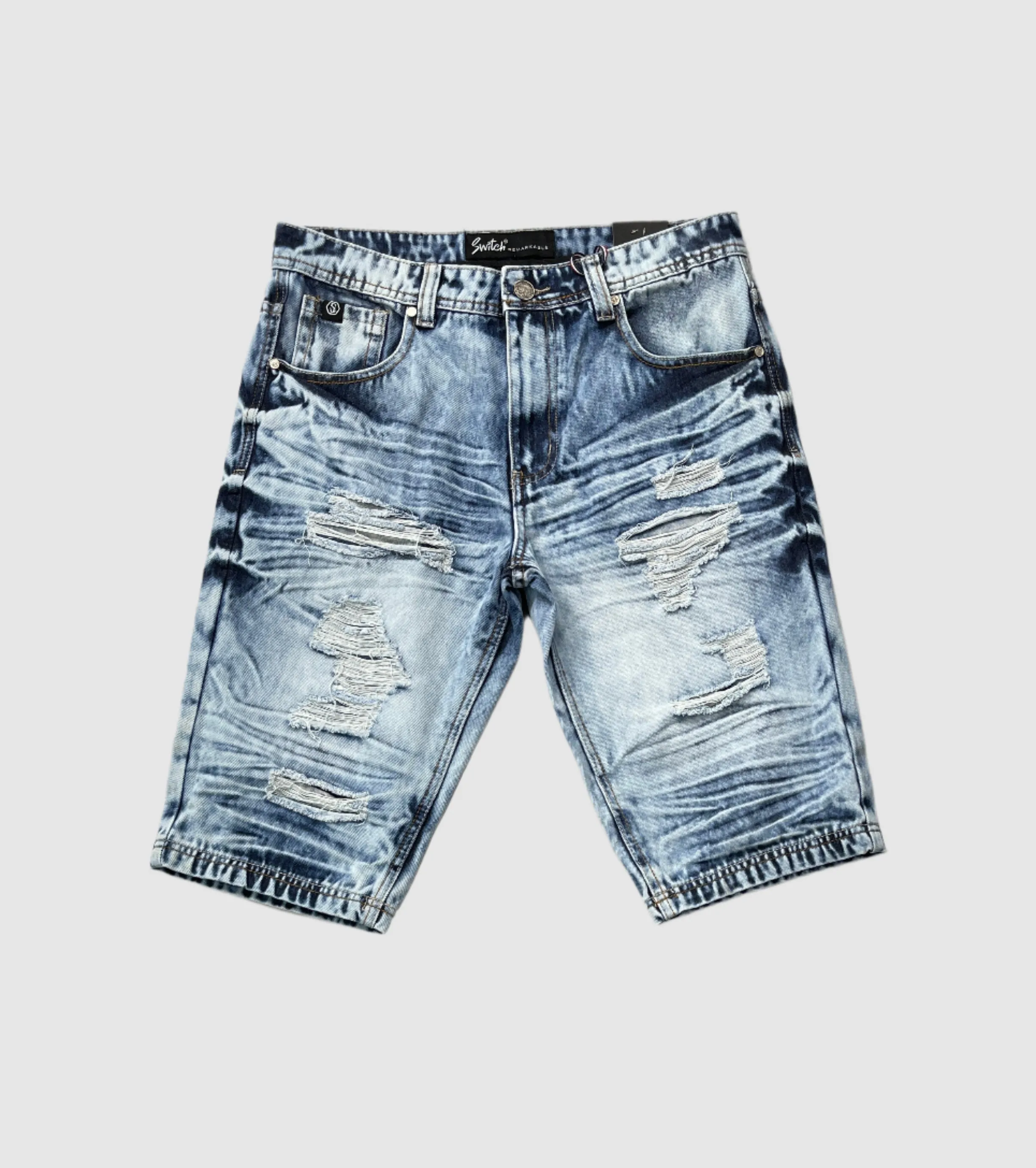 BON-SS3700-Men's Denim Shorts