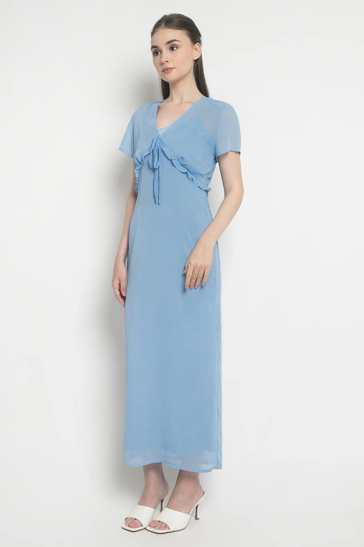 Boudoir Dress in Blue