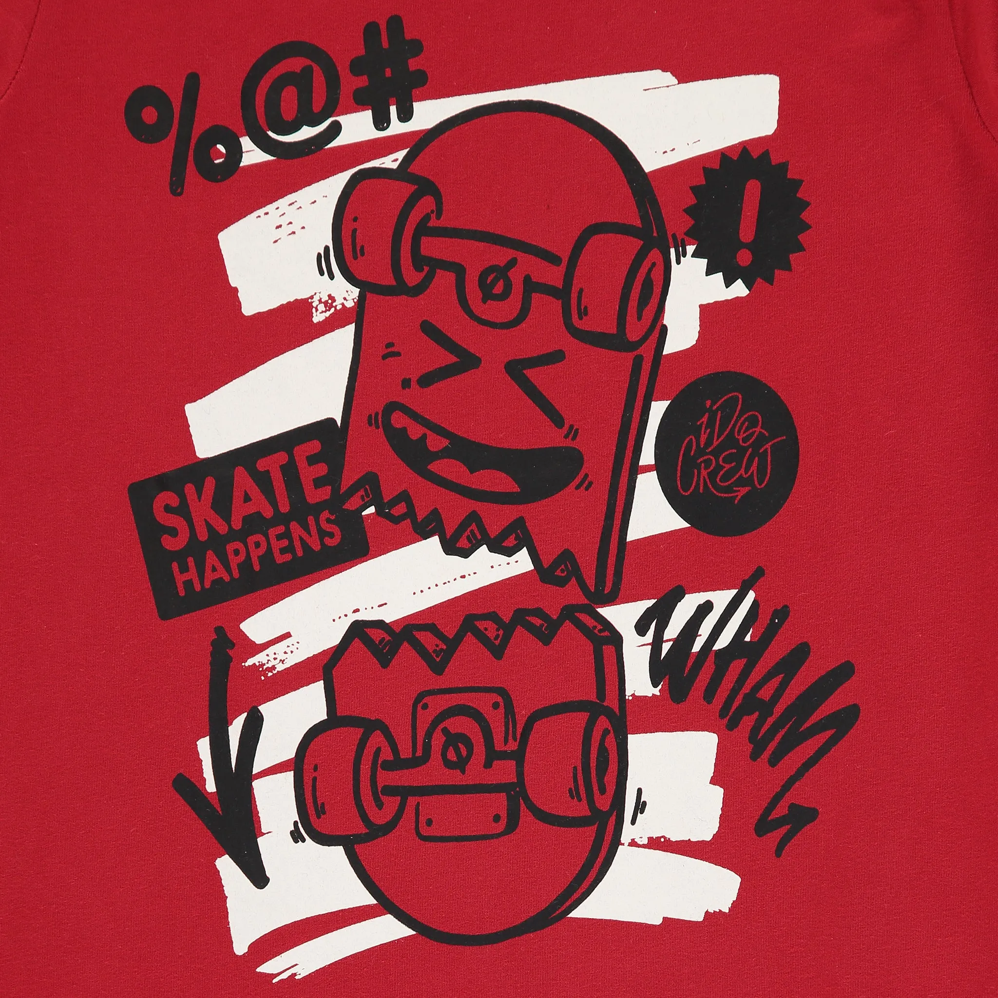 Boys Red Cotton Top