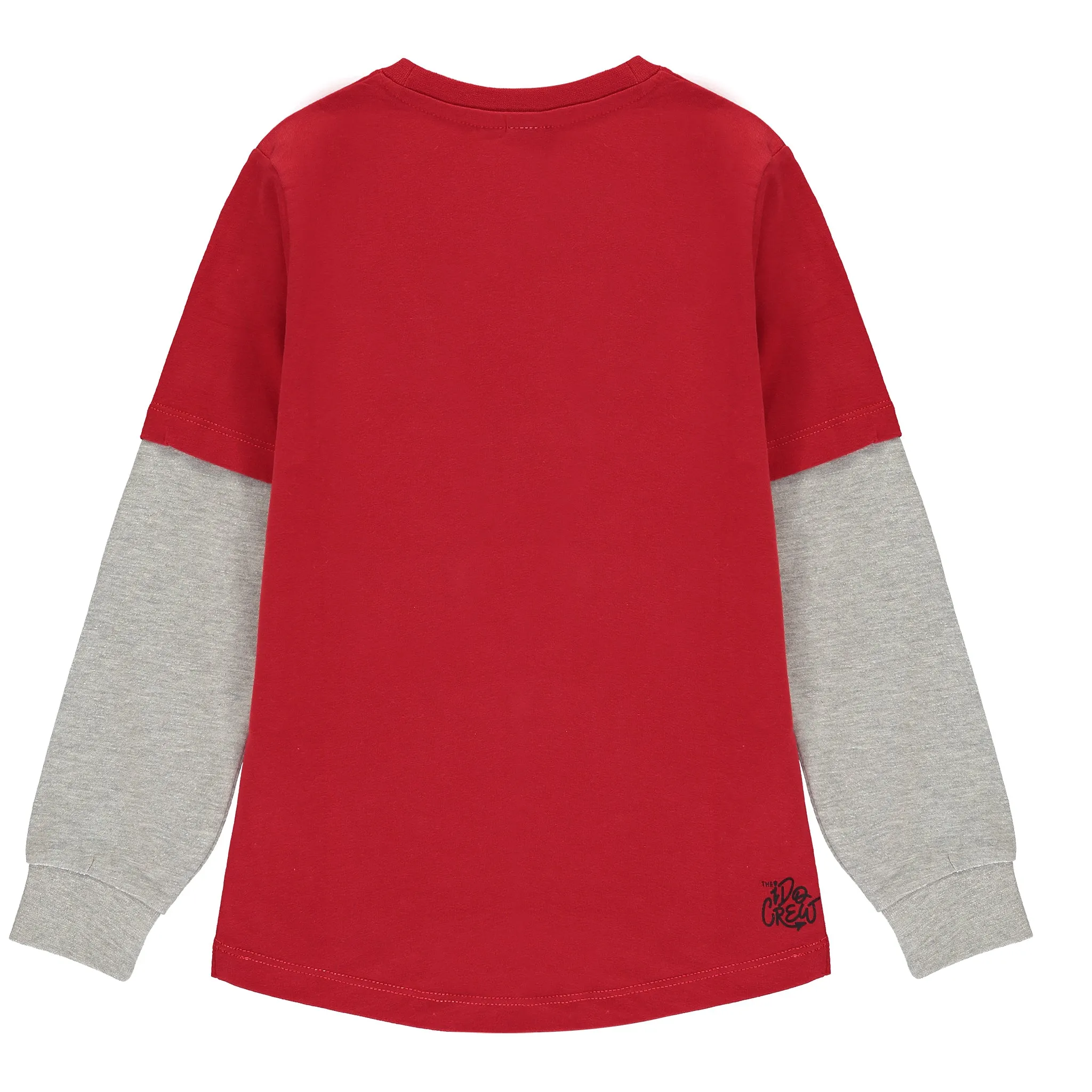 Boys Red Cotton Top