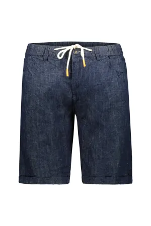 Breezy Denim Knotted Shorts