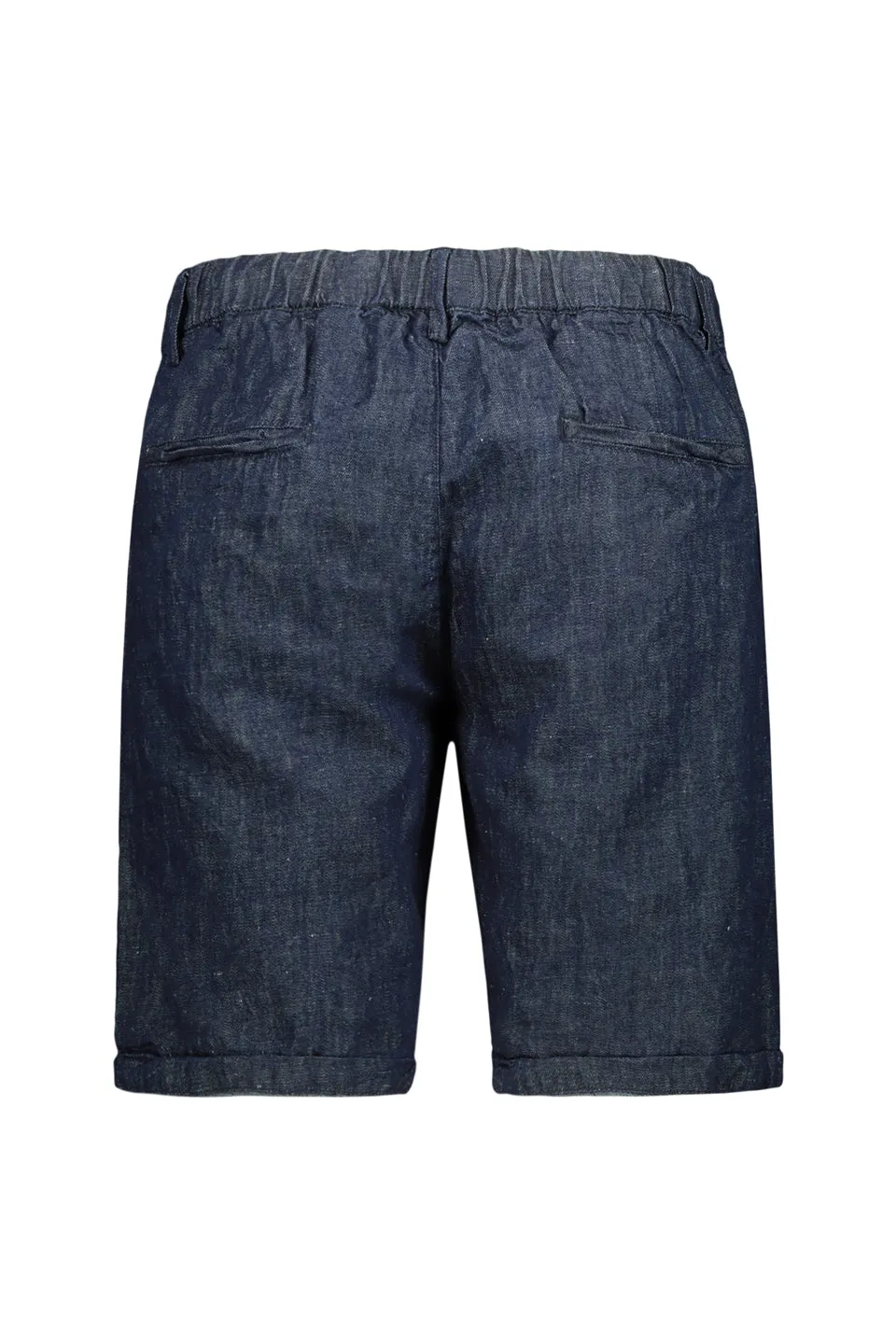 Breezy Denim Knotted Shorts