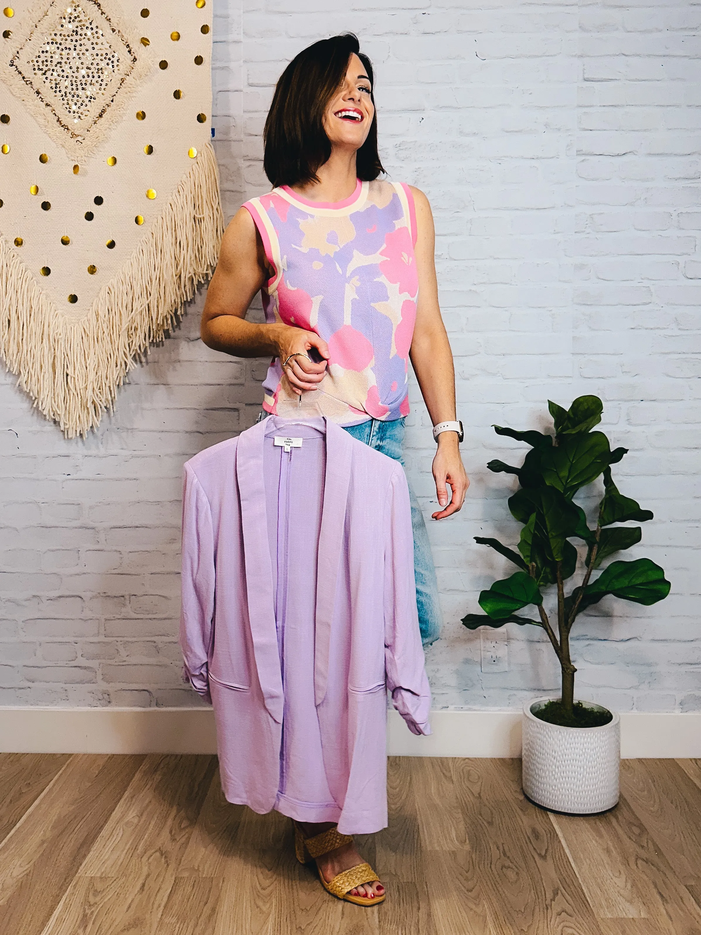 Brunch Blazer [Lilac]
