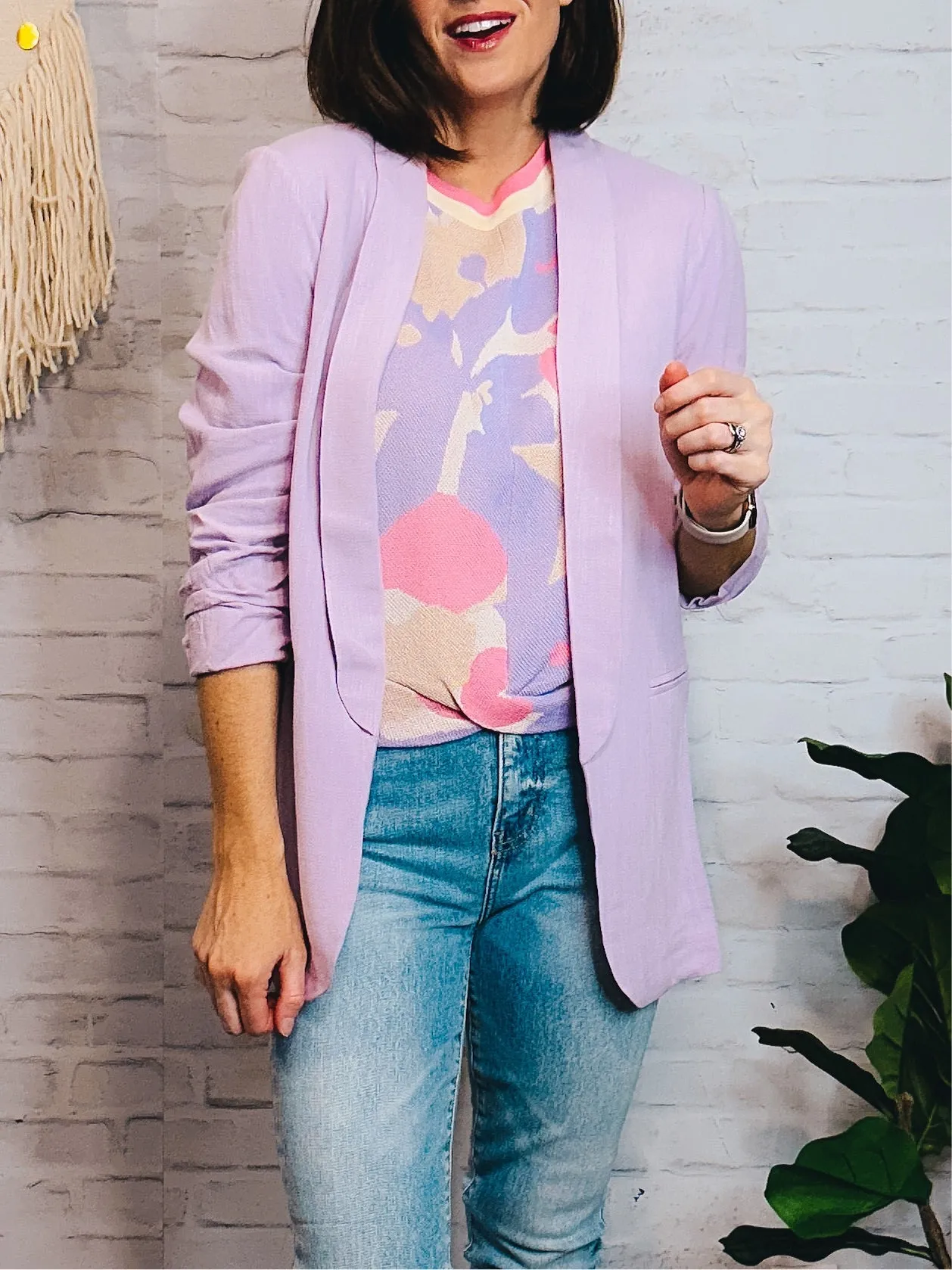 Brunch Blazer [Lilac]