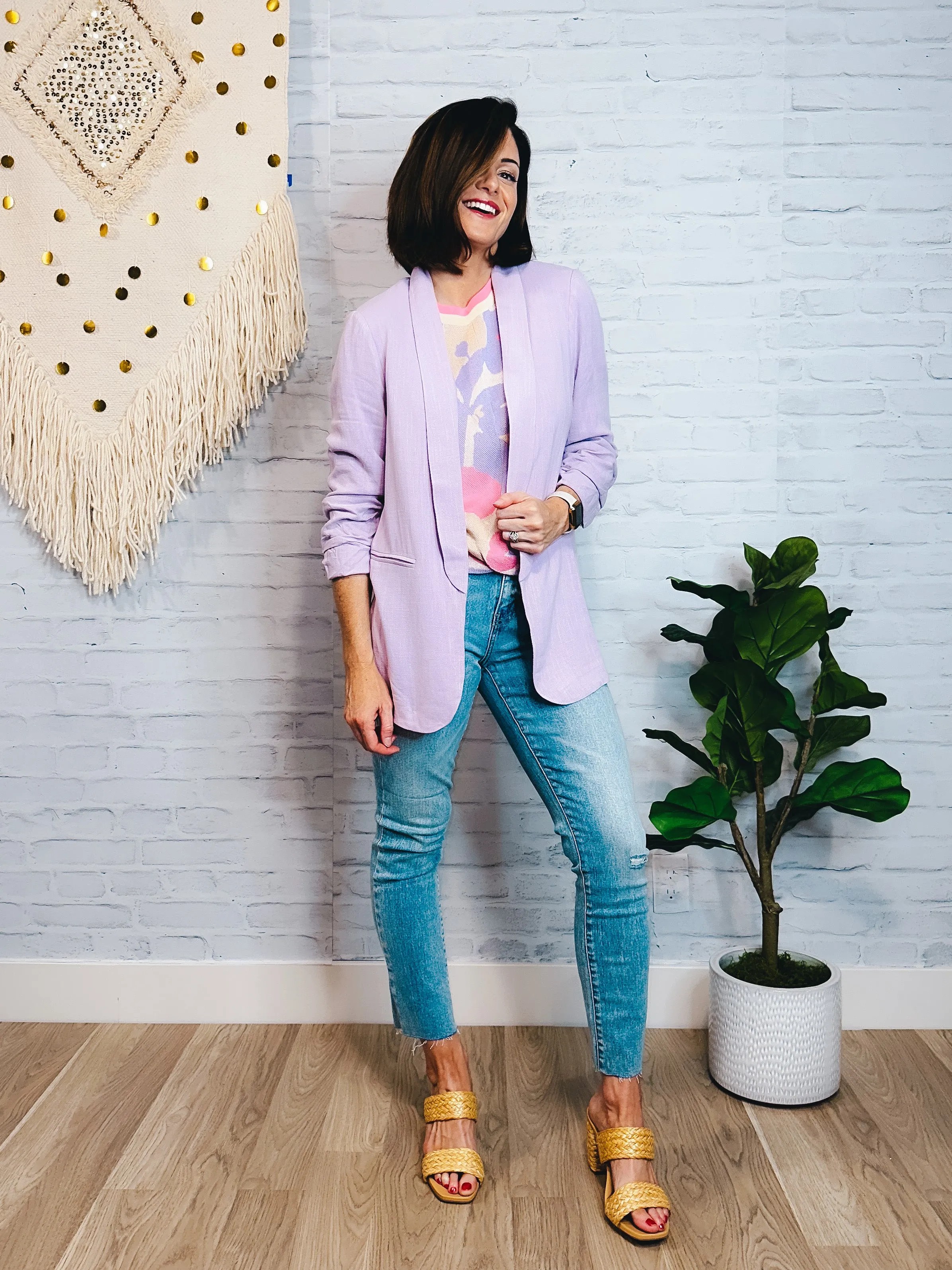 Brunch Blazer [Lilac]