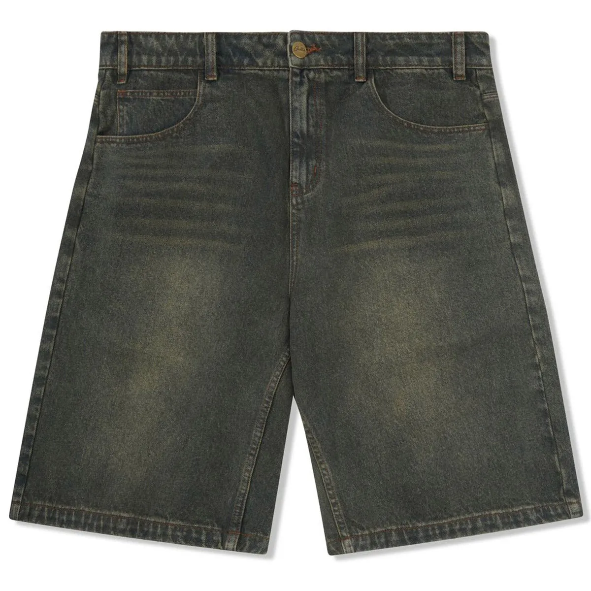 Butter Goods - Warped Denim Shorts Dirty Wash Indigo