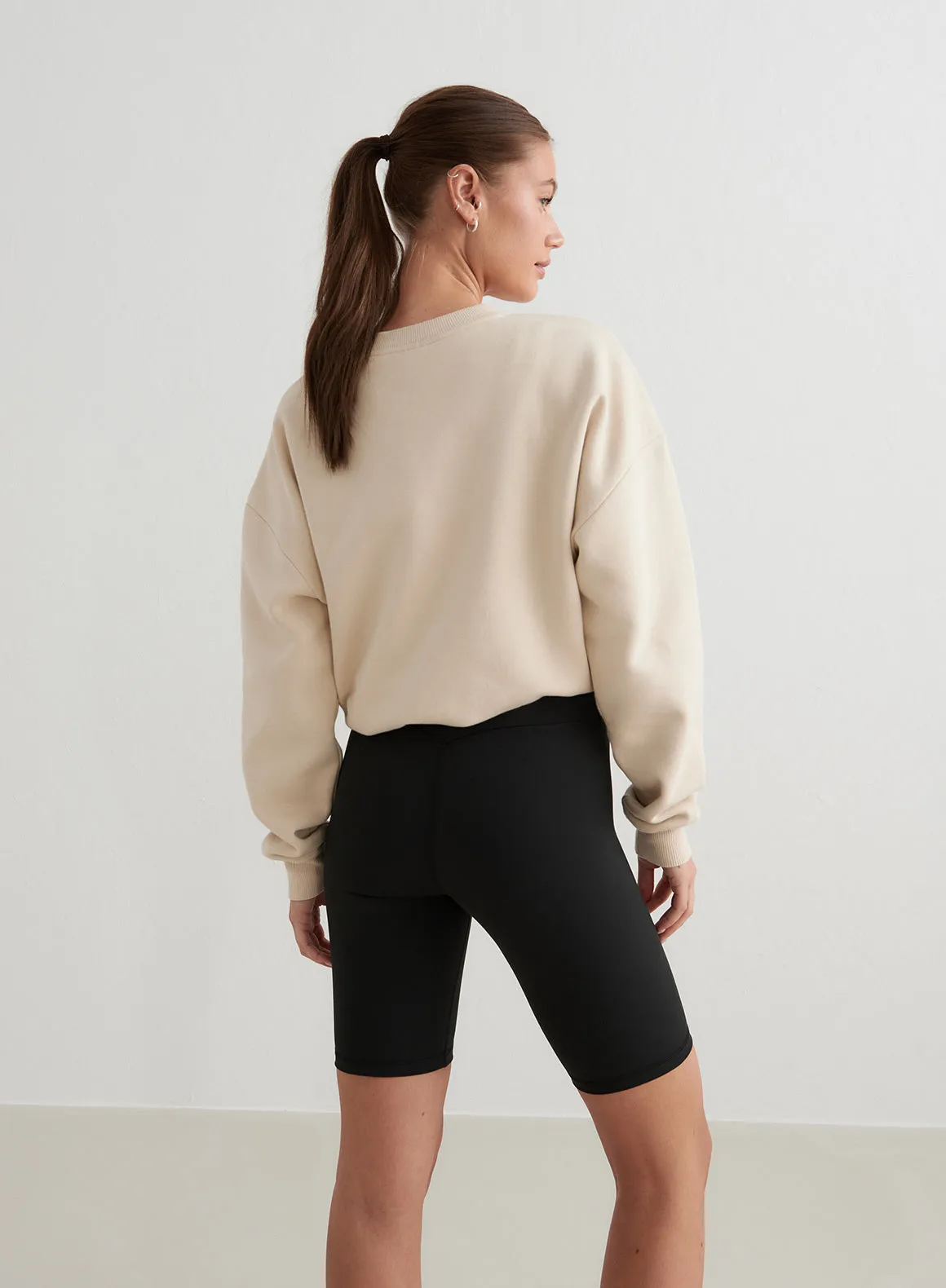 Café Au Lait Serif Sweatshirt