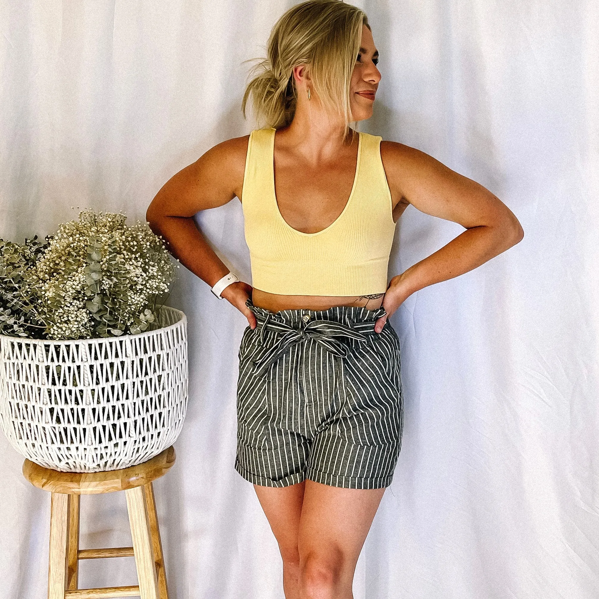 Call It Fashion Linen Shorts - LAST ONE