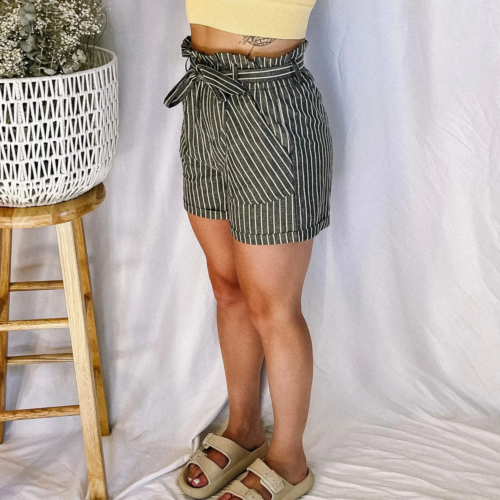 Call It Fashion Linen Shorts - LAST ONE