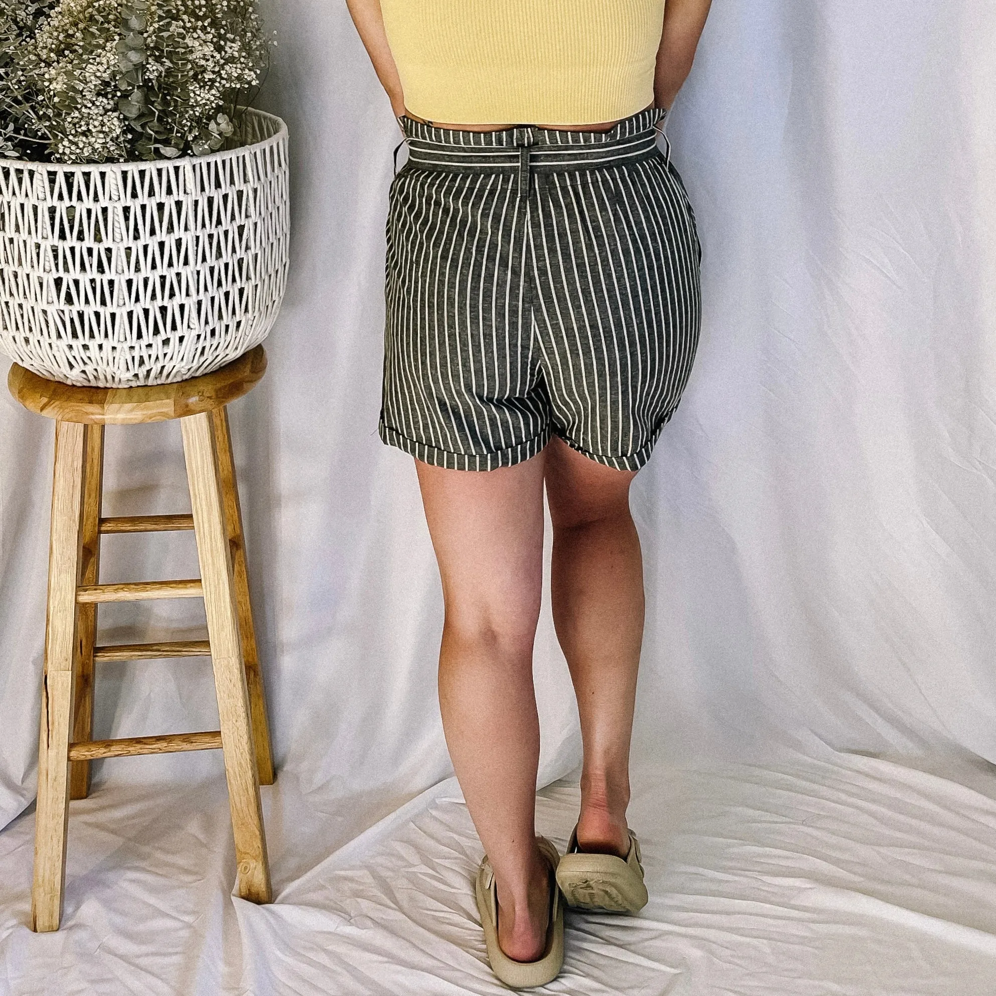 Call It Fashion Linen Shorts - LAST ONE