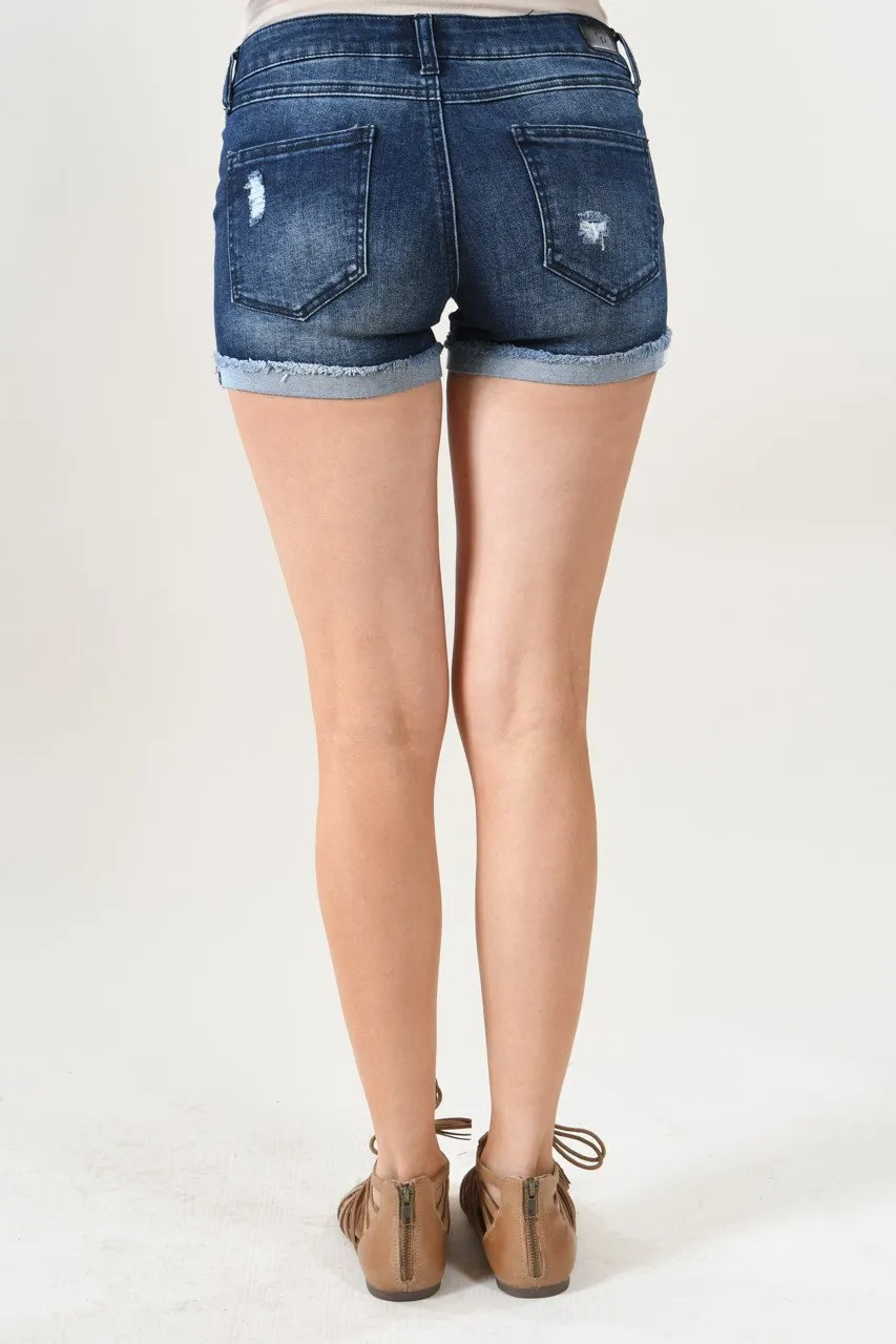 Calypso Shorts ~ Dark Denim