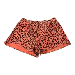 CARMAR ANIMAL PRINT DENIM SHORTS SIZE 25