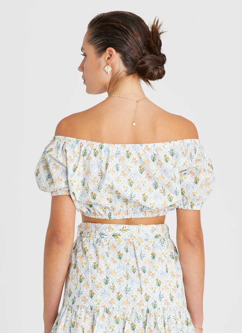 Casablanca Shelby Crop Top