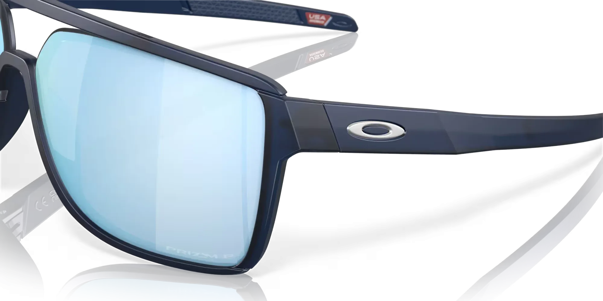 Castel Polarized - Matte Translucent Blue w/ Prizm Deep Water Lenses