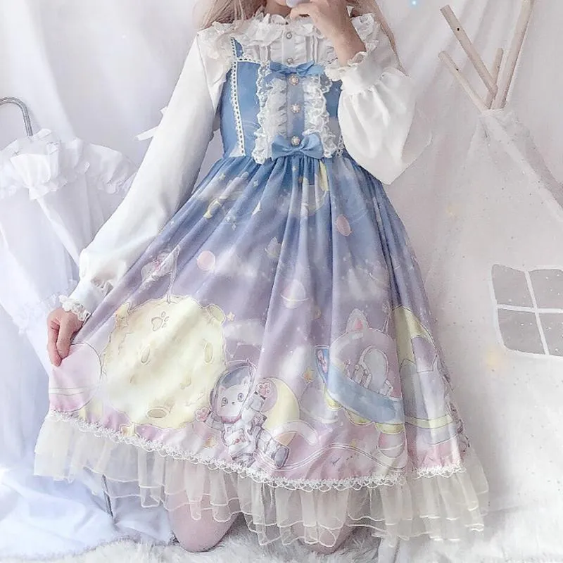 Cat Space Dress SD00390