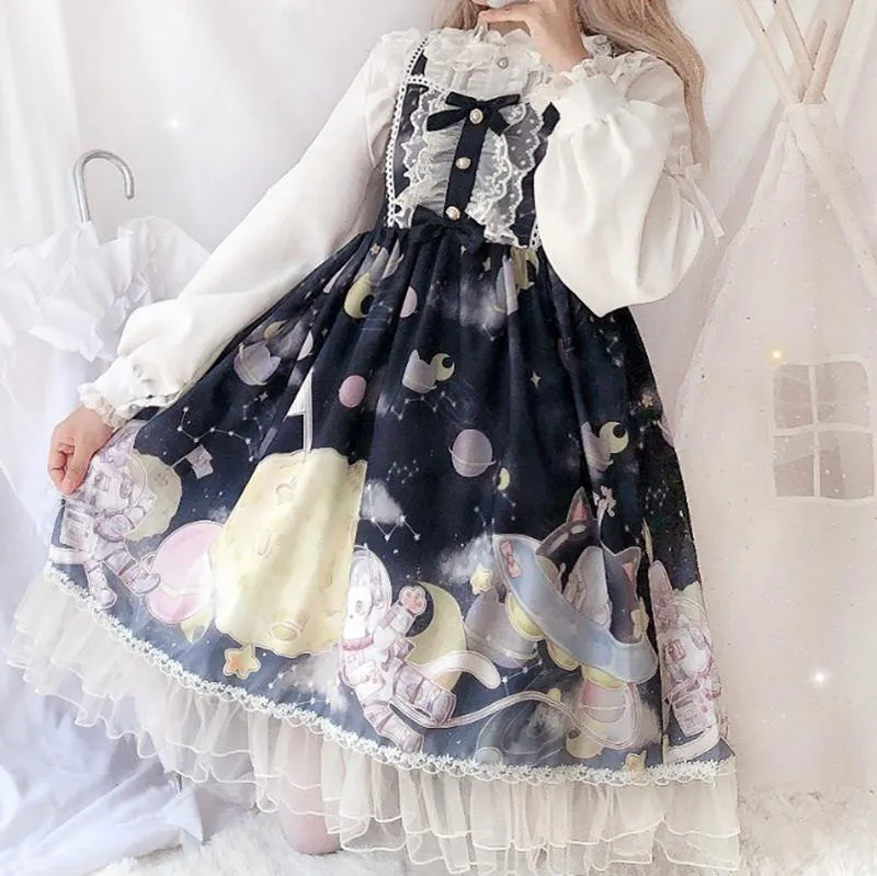 Cat Space Dress SD00390