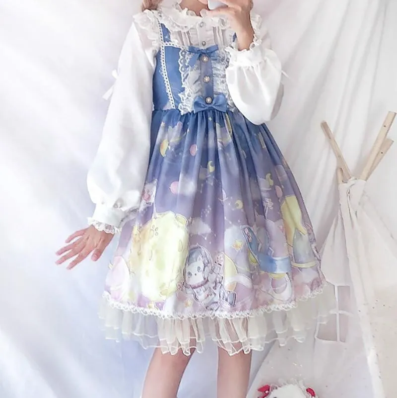 Cat Space Dress SD00390