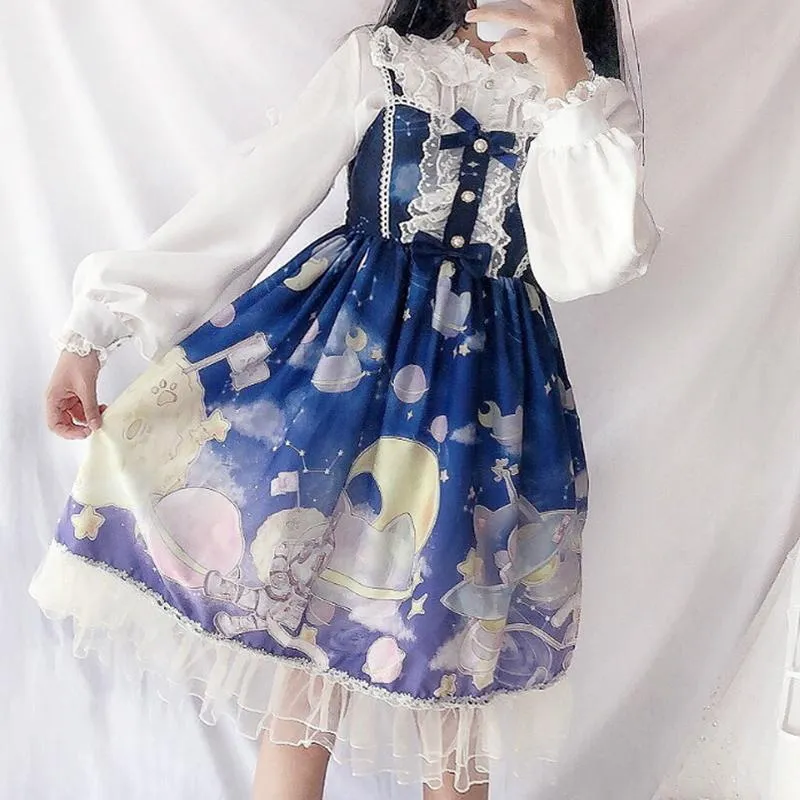 Cat Space Dress SD00390