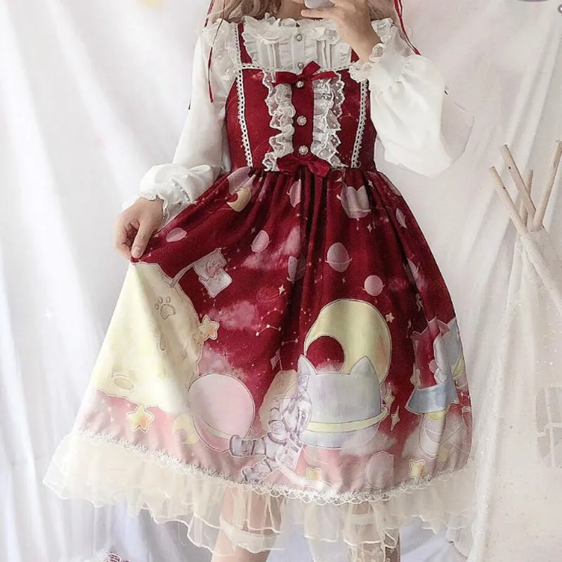Cat Space Dress SD00390