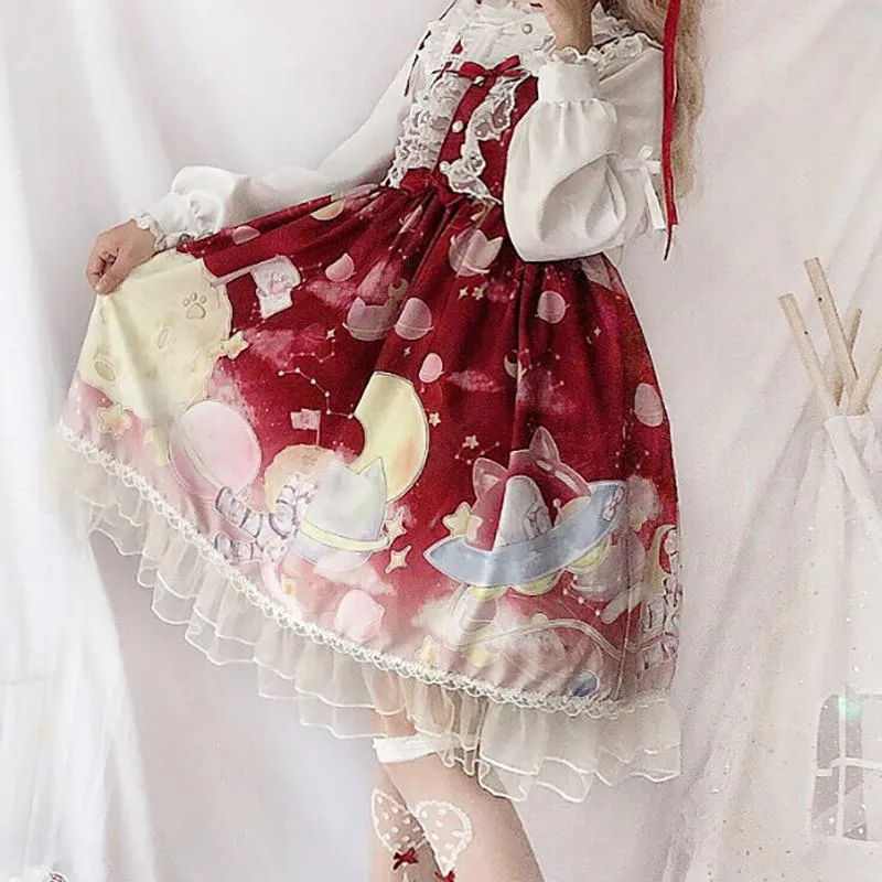 Cat Space Dress SD00390