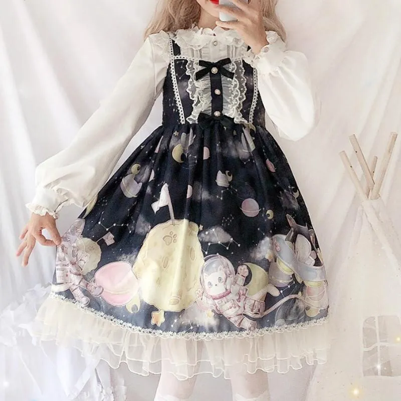 Cat Space Dress SD00390