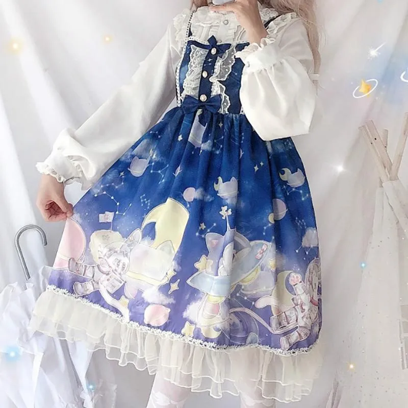 Cat Space Dress SD00390