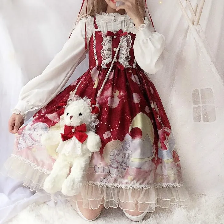 Cat Space Dress SD00390