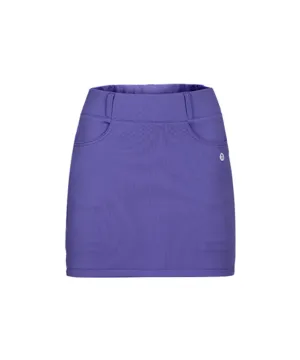 CHUCUCHU Women's Spring Jersey H-Line Skirt - VIOLET
