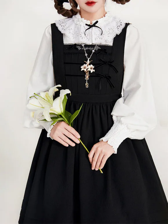 Classical Lolita Dress Polyester Sleeveless Dress Sweet Lolita Dress