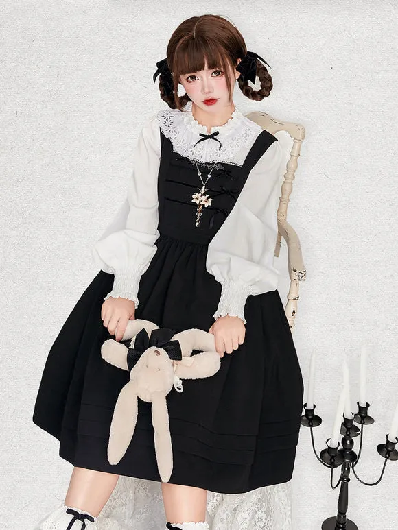 Classical Lolita Dress Polyester Sleeveless Dress Sweet Lolita Dress