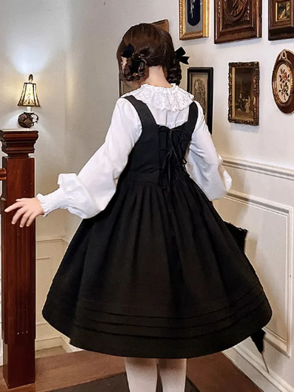 Classical Lolita Dress Polyester Sleeveless Dress Sweet Lolita Dress