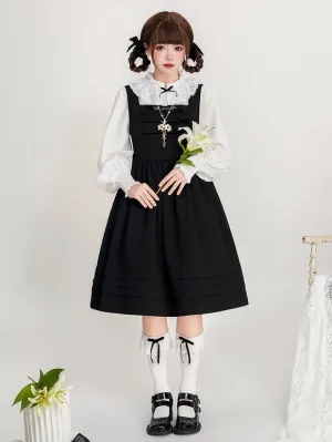 Classical Lolita Dress Polyester Sleeveless Dress Sweet Lolita Dress