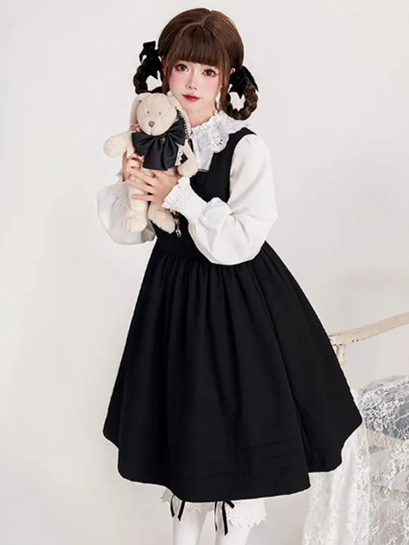 Classical Lolita Dress Polyester Sleeveless Dress Sweet Lolita Dress
