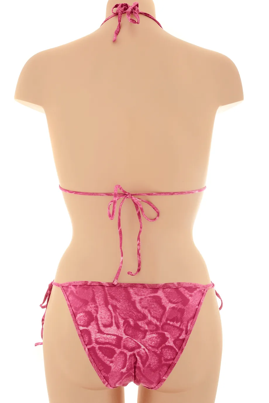 CLUBE BOSSA PINK ANIMAL Print Triangle Bikini