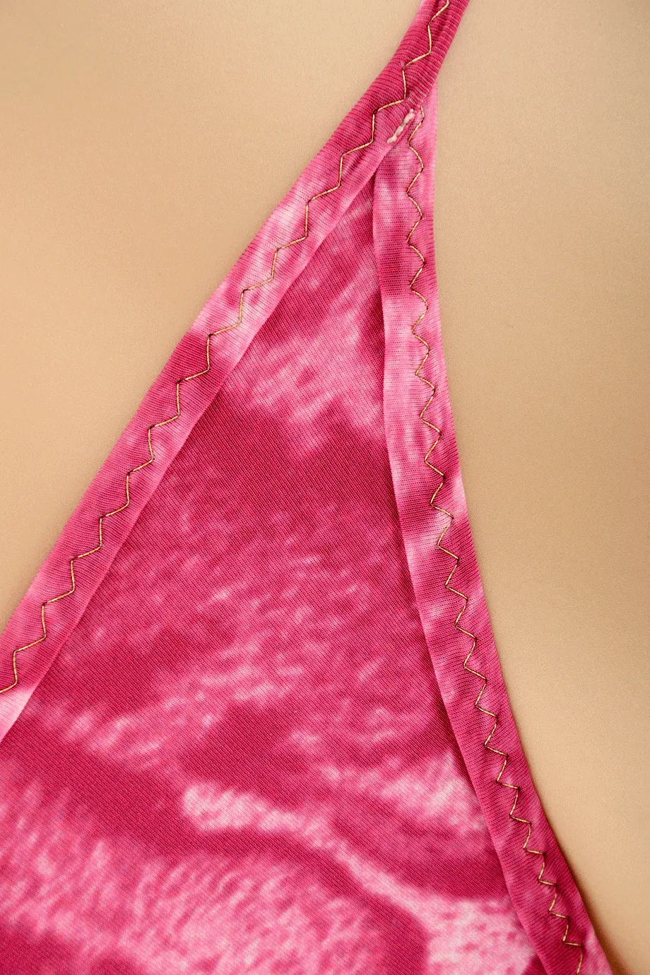 CLUBE BOSSA PINK ANIMAL Print Triangle Bikini