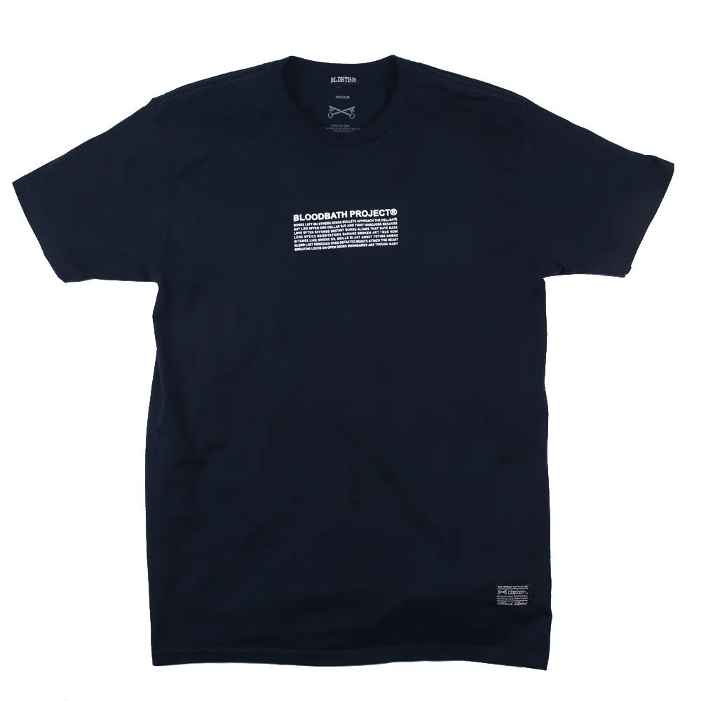 Crisis Tee - Navy