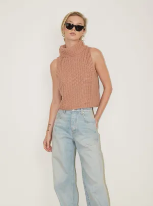 Cropped Turtleneck