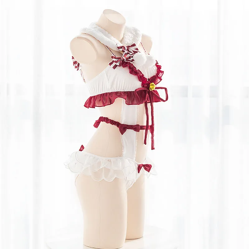 Cute sexy bell lingerie set yc22591