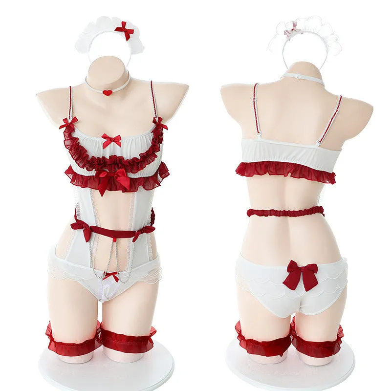 Cute sexy bell lingerie set yc22591