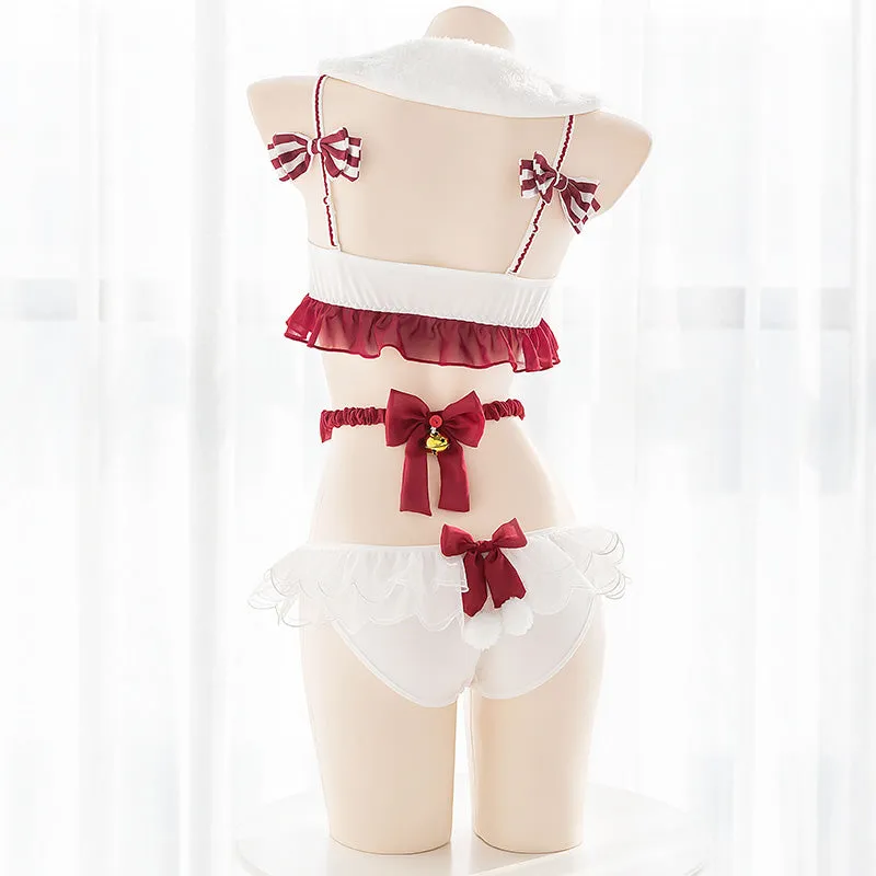 Cute sexy bell lingerie set yc22591