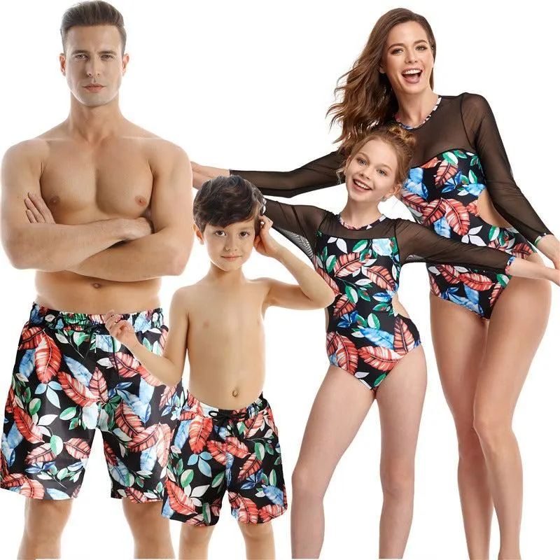 Daddy Mommy and Me Family Swimsuit