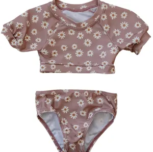 Daisy Short Sleeve Bikini Set