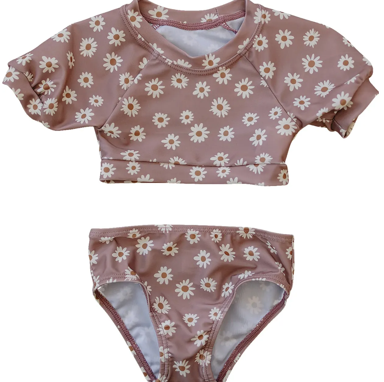 Daisy Short Sleeve Bikini Set