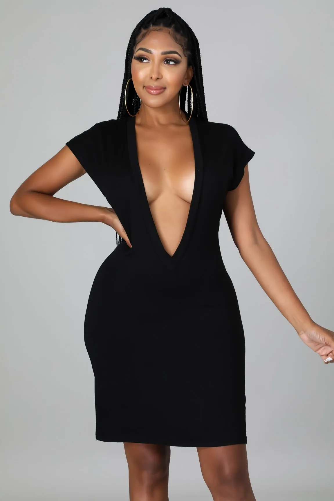 DARING DRESS | BLACK