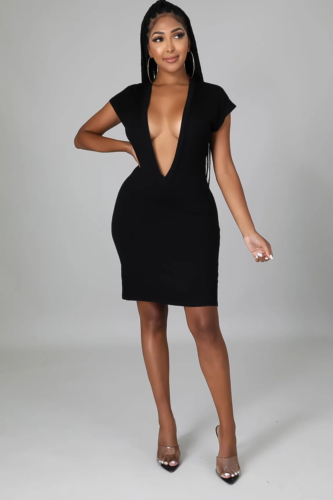 DARING DRESS | BLACK